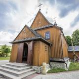 Immagine: La chiesa parrocchiale di SantAndrea  a Polna