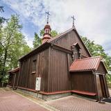 Imagen: La iglesia auxiliar de la Santísima Virgen en Sosnowice