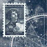 Изображение: Mikołaj Kopernik i Uniwersytet Jagielloński na krakowskich pocztówkach oraz na znaczkach pocztowych Polski i całego świata
