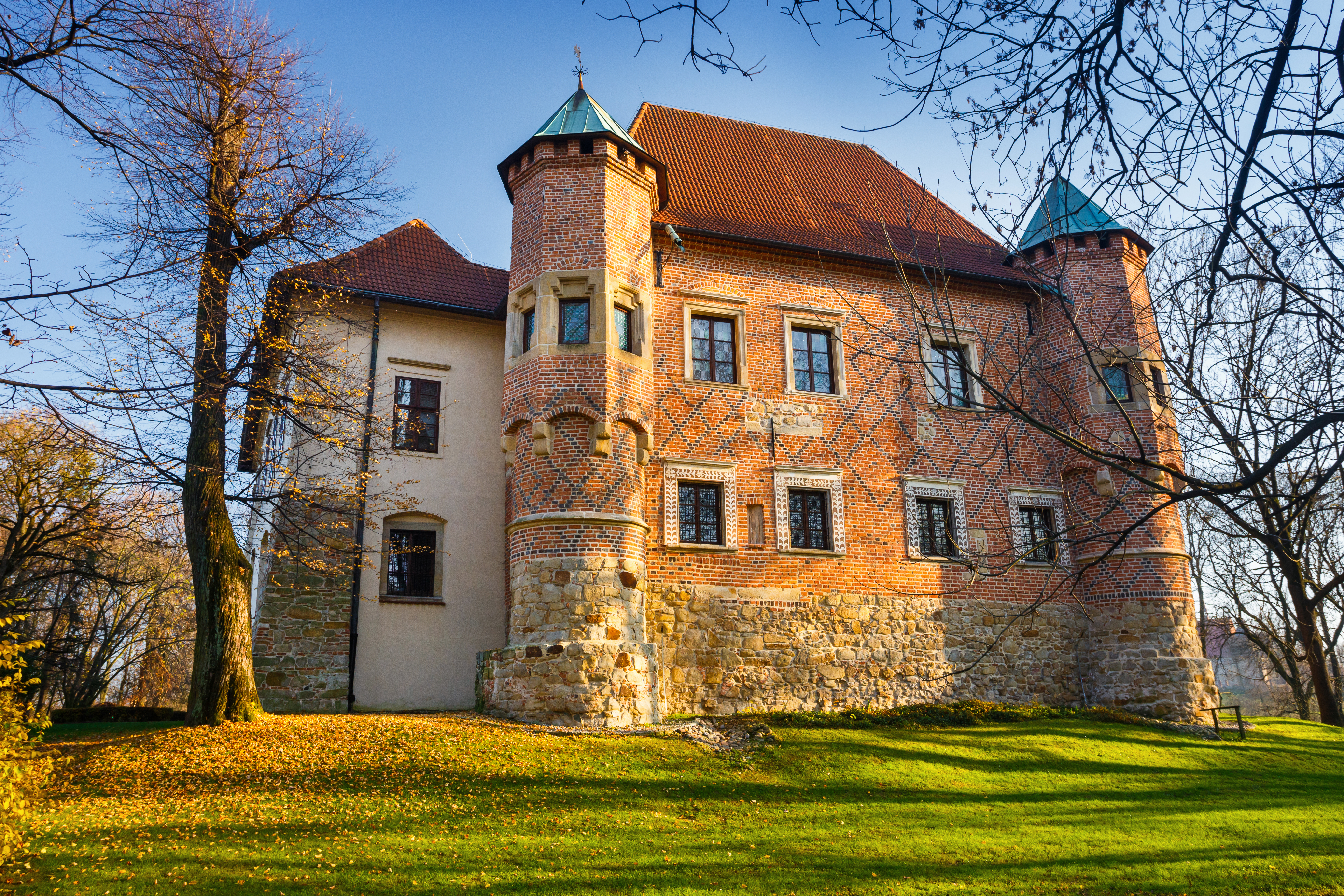 Zamek rycerski w Dębnie