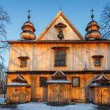 Obrazek: Zima Kościół św. Michała Archanioła Szalowa