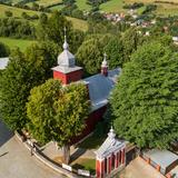 Imagen: Iglesia de los santos Apóstoles Pedro y Pablo en Tylicz