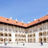 Image: The Courtyard of the Wawel Castle, Krakow