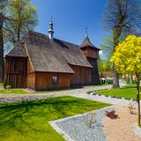 Image: The Auxiliary Church of the Nativity of the BVM in Jodłownik