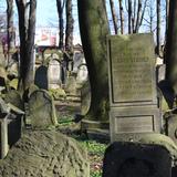 Zabytkowe macewy wojskowe cmentarzu żydowskim w Tarnowie