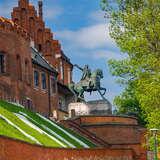 Image: Kościuszko monument, Wawel Castle, Kraków