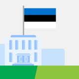 Budynek Konsulatu, Flaga Republiki Estońskiej