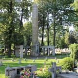 Obrázok: Vojenský cintorín č. 350 v Novom Sączu