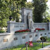 Obrázok: Oddelenie legionárov na mestskom cintoríne v Novom Sączu